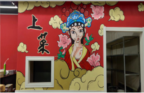 武汉墙体彩绘的发展和应用