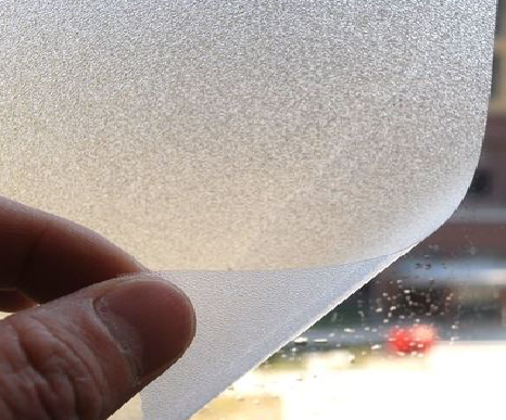 武汉玻璃门外面粘广告用什么材料好？